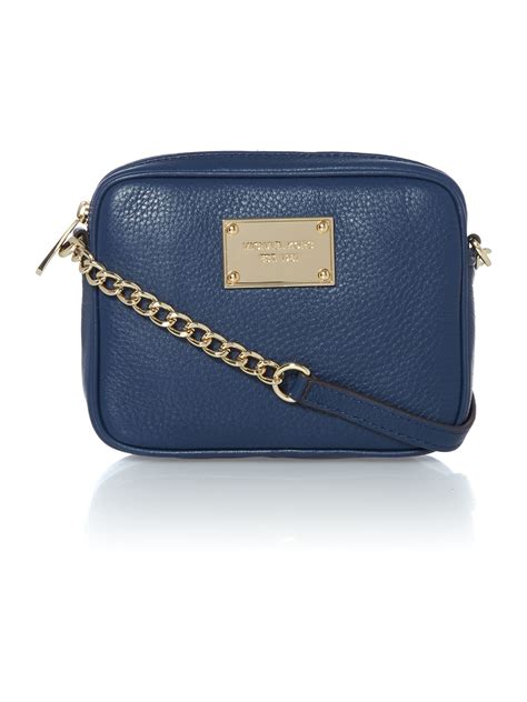 amazon michael kors blue bag|Michael Kors navy crossbody bag.